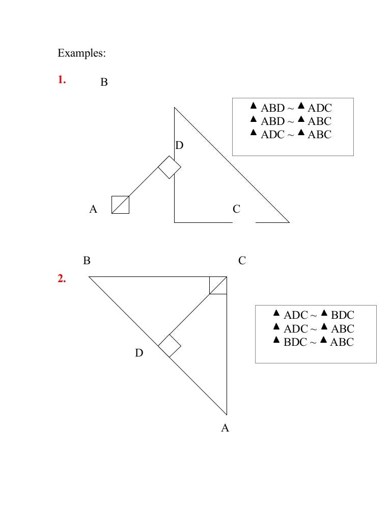 altitude geometry non examples