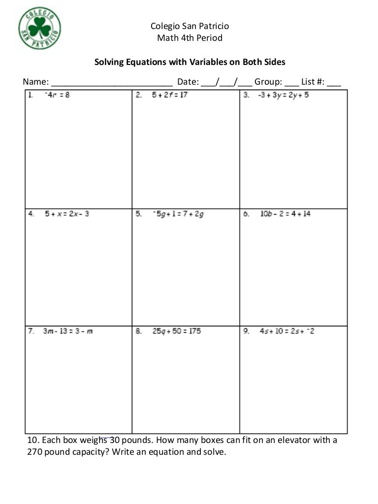 Math practice for quiz