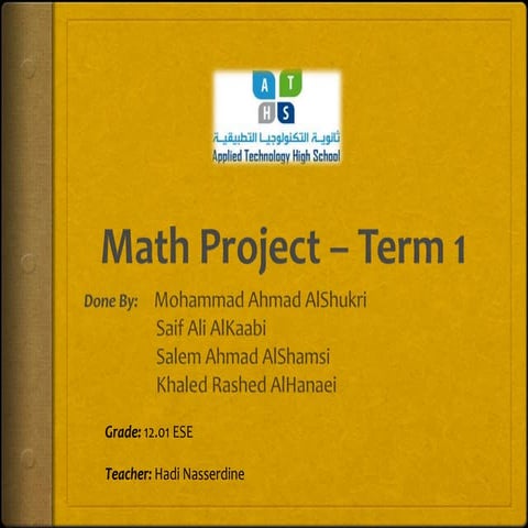 Math project PP ( 2 )