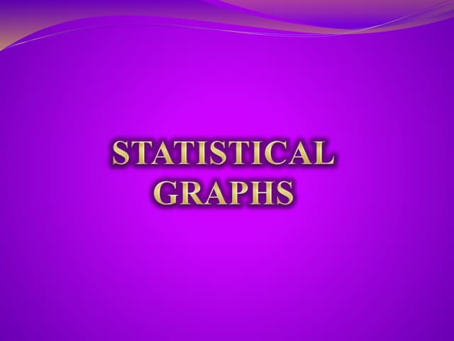 Statistical graphs