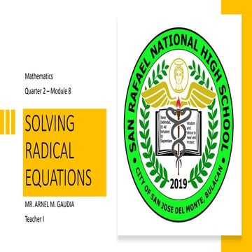 Math quarter 2   module 8