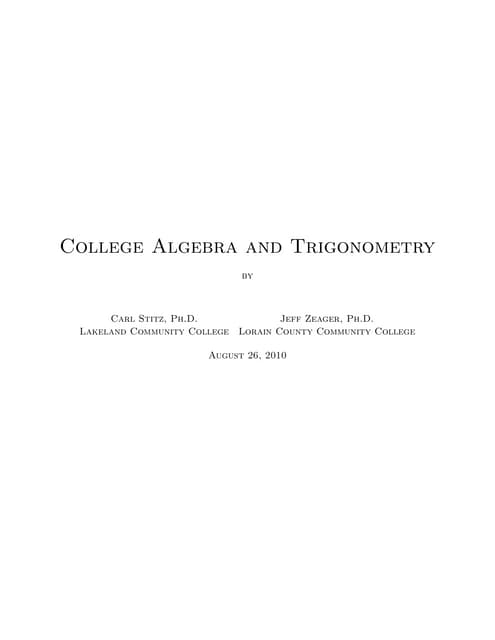 Math17 Reference