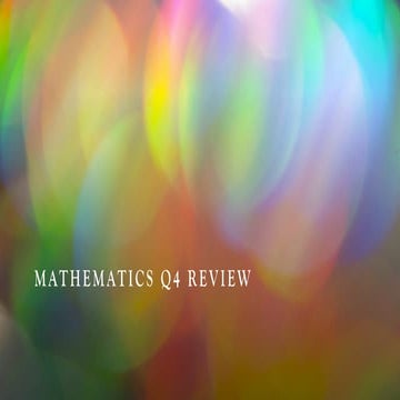 MATH Reviewer-Grade Three- Powerrpoint 2023 | PPTX