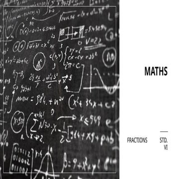 Maths Fractions Ppt For Understanding Fractions Pptx