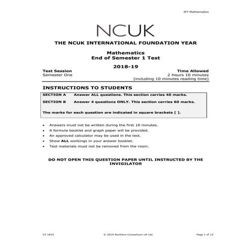 Business Statistics (Maths EndofSemester1 1819 V3.pdf