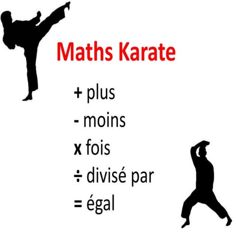 MFL Maths Karate | PPTX