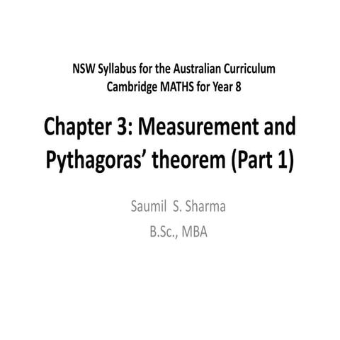 Maths nsw class 8 chapter 3 part 1