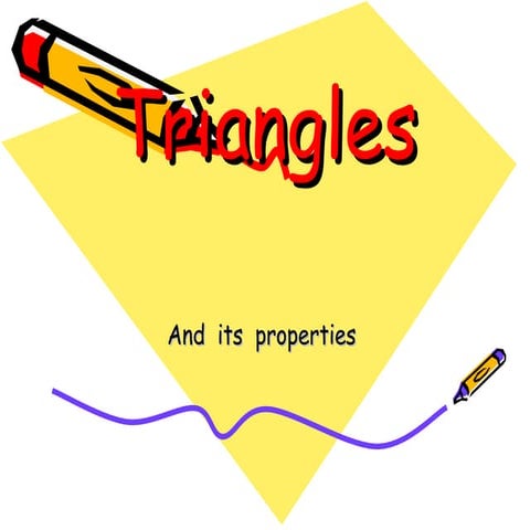 triangles