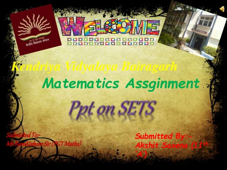 math powerpoint presentation