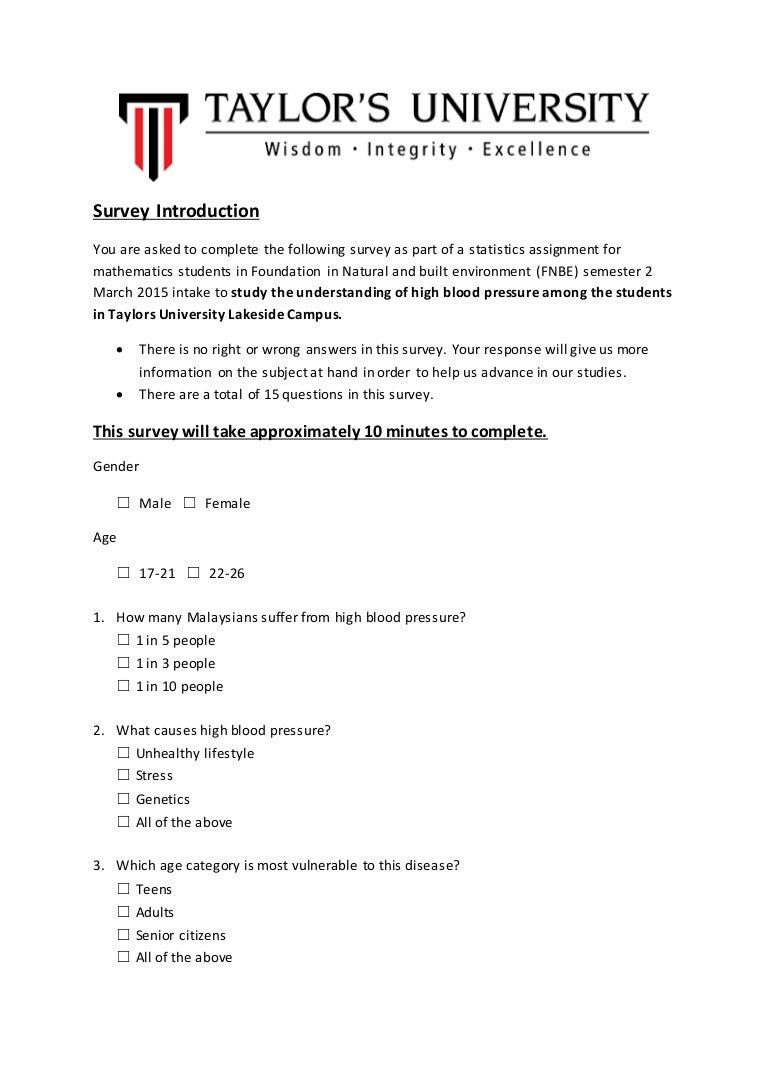 Maths survey (print this) (final) 1