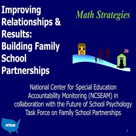 Unit 6: Math Strategies - Parental Involvement Presentation