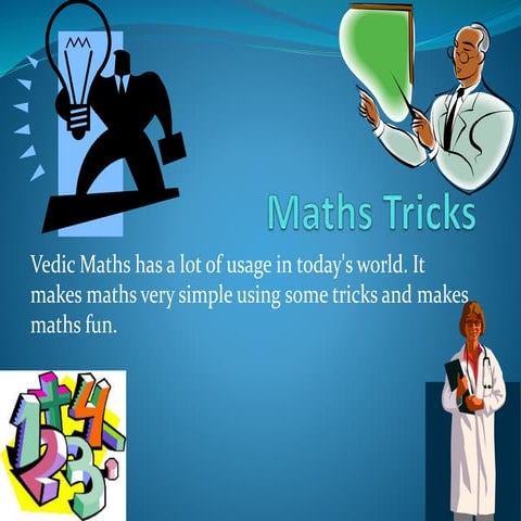 Maths tricks -1