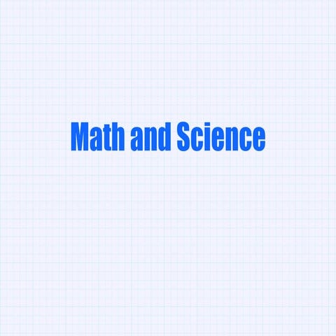 Math subject specific tools presentation