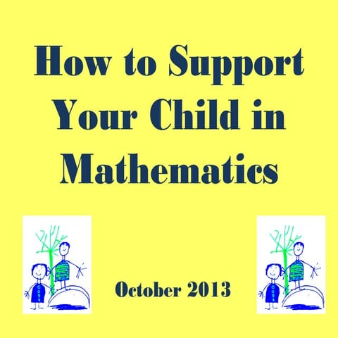 How To Help Your Child in Maths Y2