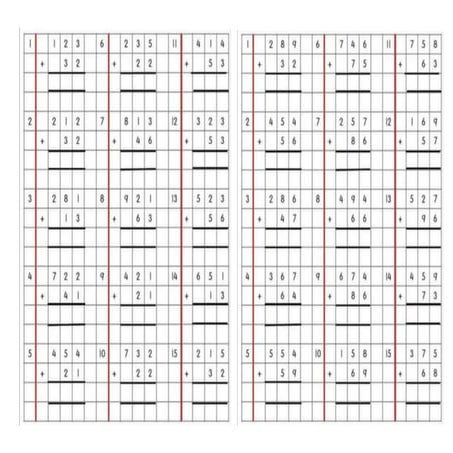 Maths year 2 homework | DOCX