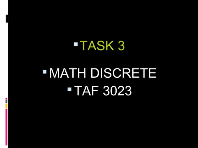 Math task 3