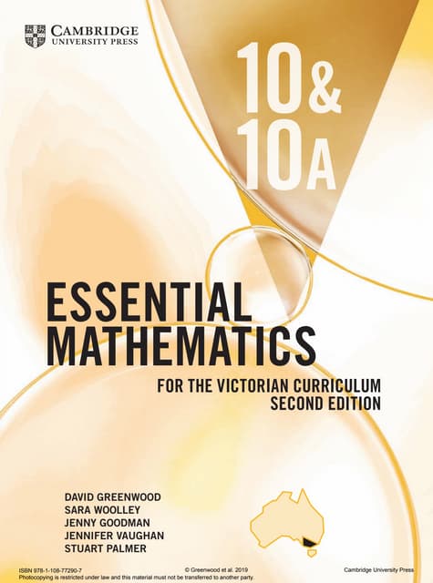 A year 9 math textbook good for revision