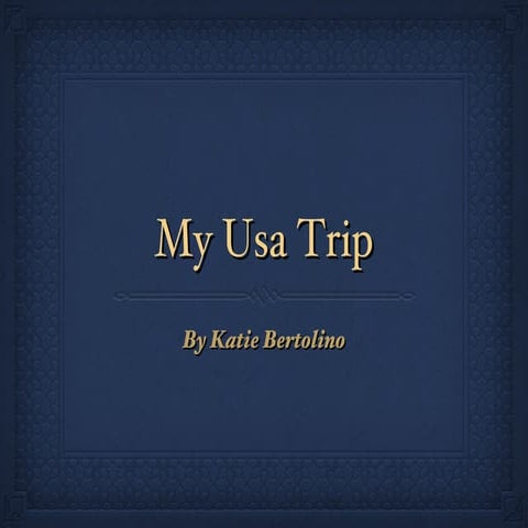 Math trip across the usa