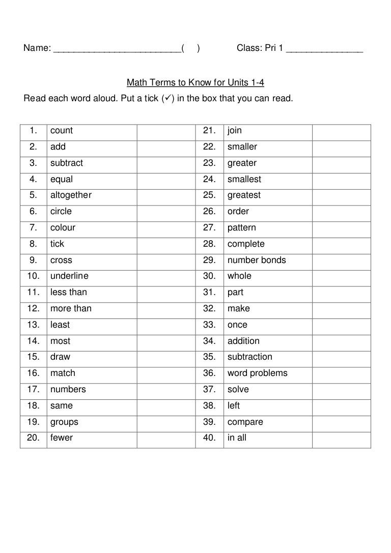 Math units 1 to_4_key_vocabulary_list