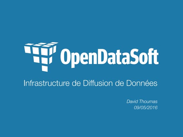 Infrastructure de diffusion de données