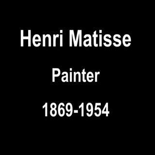 Matisse and organic and geometric s...