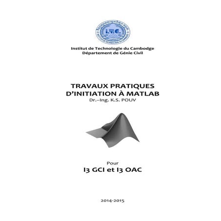Matlab Travaux Pratique 