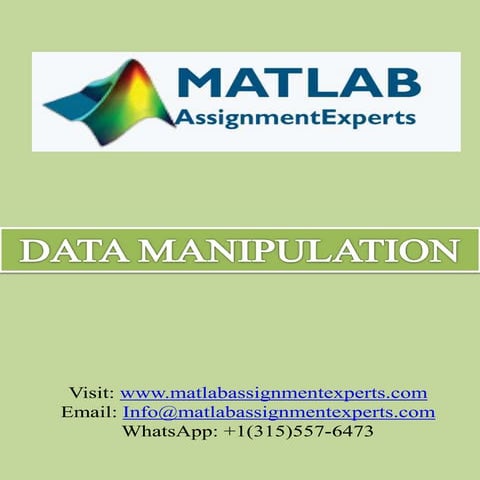 Matlab Assignment Help | PDF