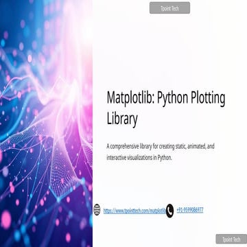 Matplotlib-Python-Plotting-Library(Edited).pptx
