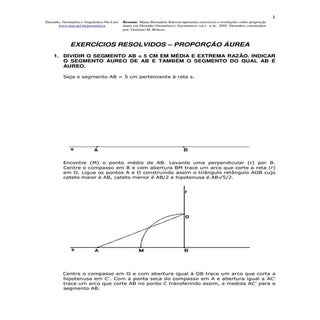 Mat prop aurea exercicios resolvidos