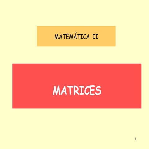 Matrices