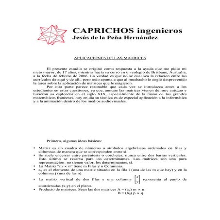 Presentacion Matrices | PPTX