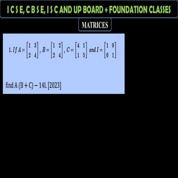 MATRICES.pptxtyuiuguihyukilojkigfhyjhlojkjhgjh | PPTX
