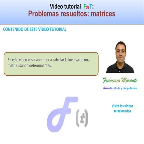 MATRICES, PROBLEMA 01