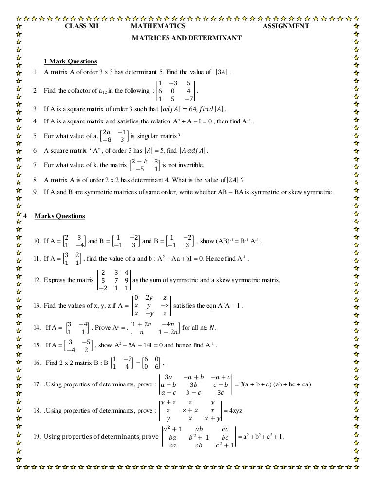 Inverse matrix questions and answers pdf picture