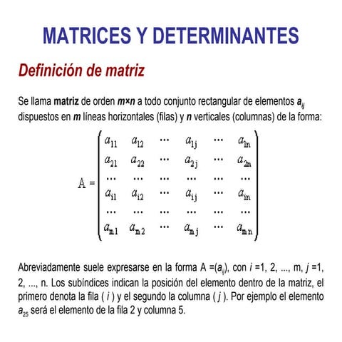Matrices+y+determinantes
