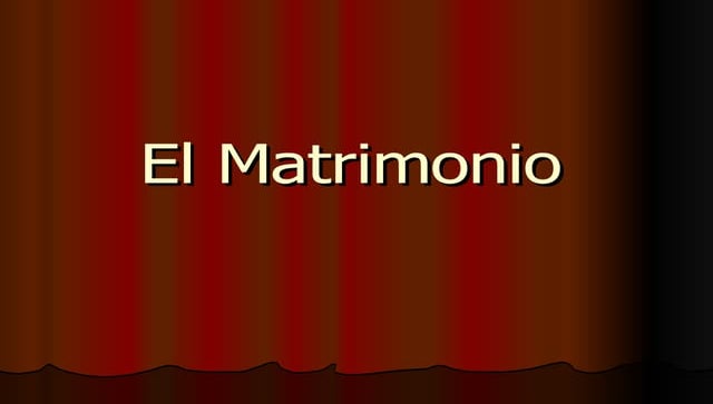 Matrimonio A La Fuerza