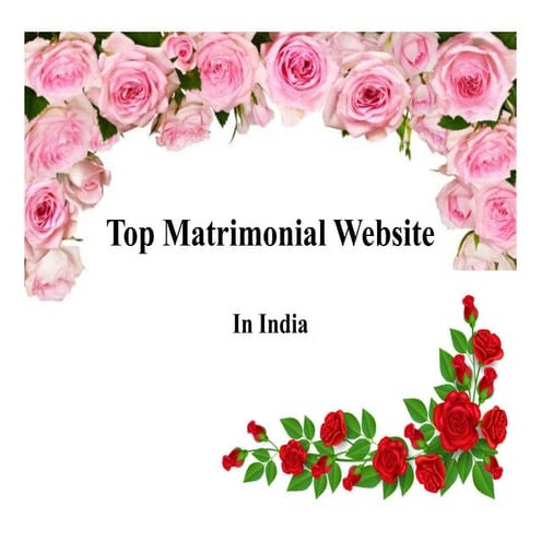 TOP MATRIMONY WEBSITE S IN INDIA........