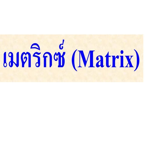 Matrix1