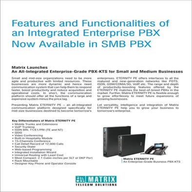 Matrix eternity pe mailer