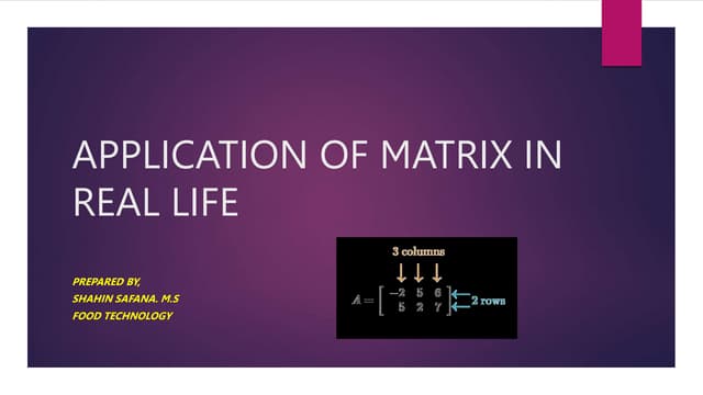 Matrix in real life.pptx