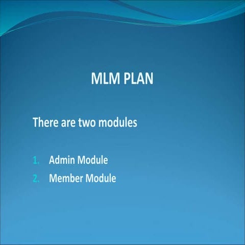 Membership Plan MLM Script | PDF