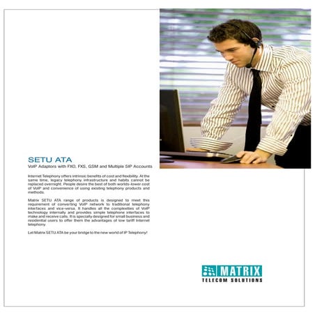 Matrix setu ata brochure