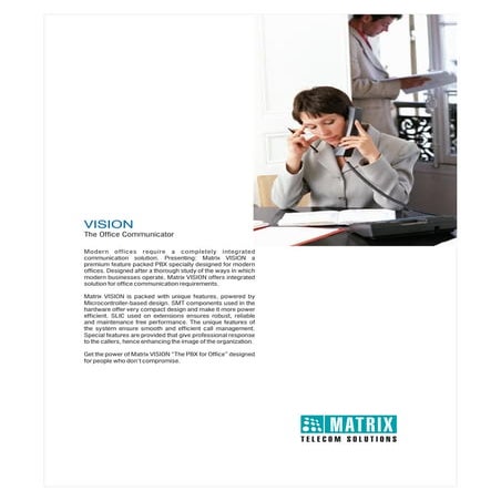 Matrix vision brochure | PDF