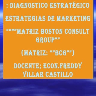 Matriz Bcg