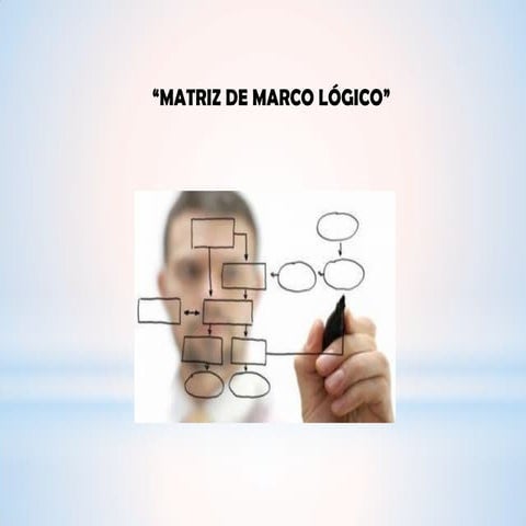 Matriz de marco lógico