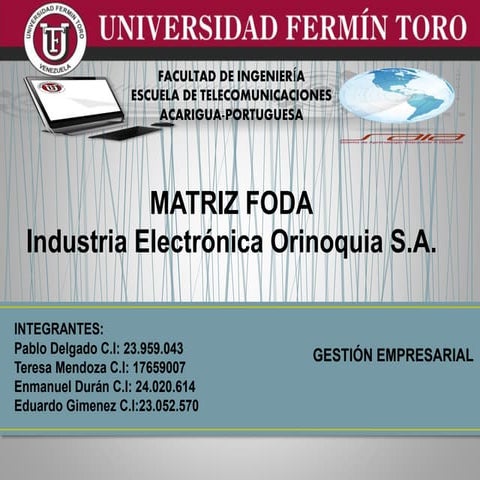 Matriz Foda equipo 3