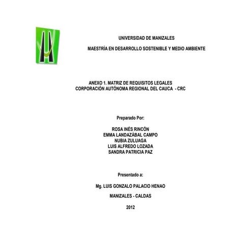 Matriz requisitos legales wiki