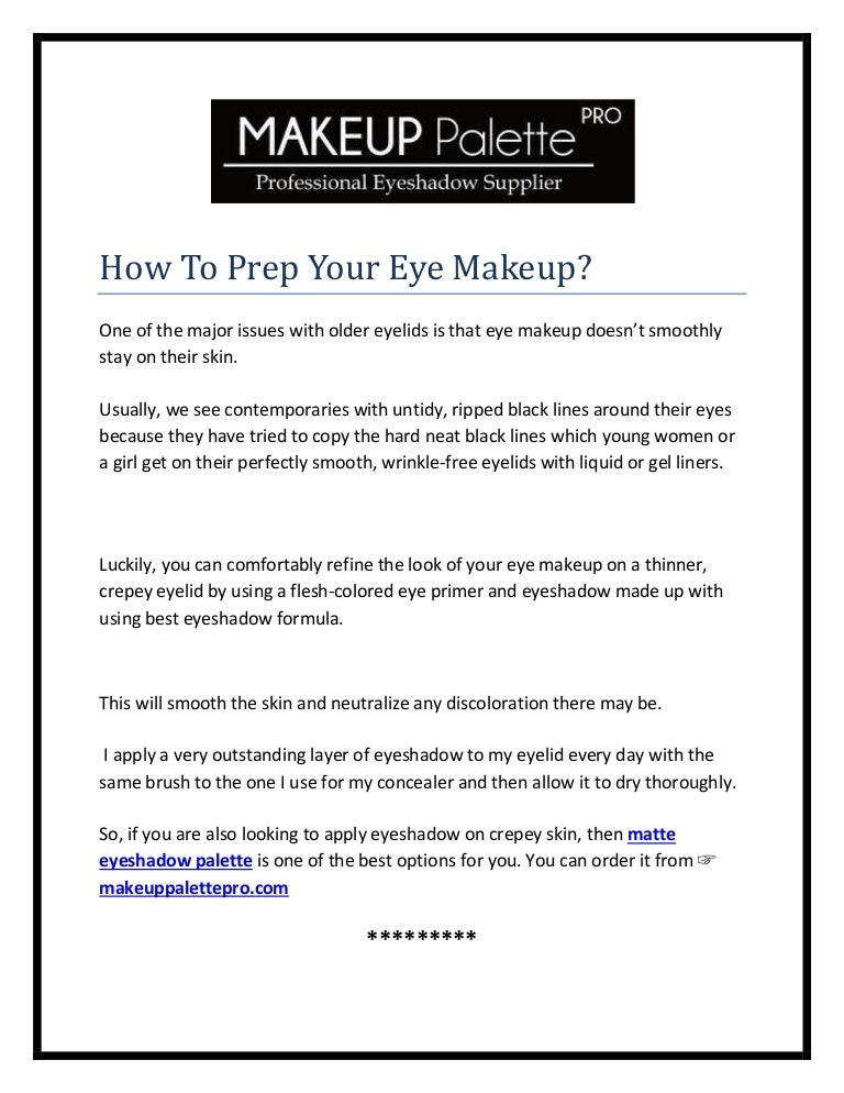 Matte Eyeshadow Palette By Makeup Pro Matte Eyeshadow Palette By Makeup
