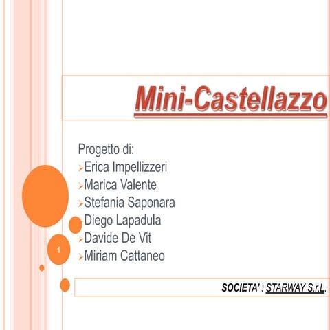 Mini-Cstellazzo Mattei turistico. Rho