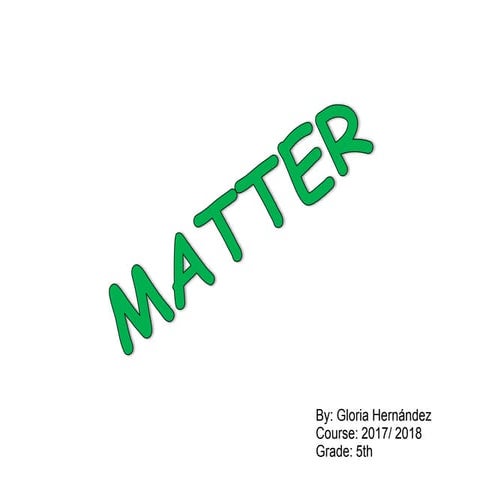 Matter 